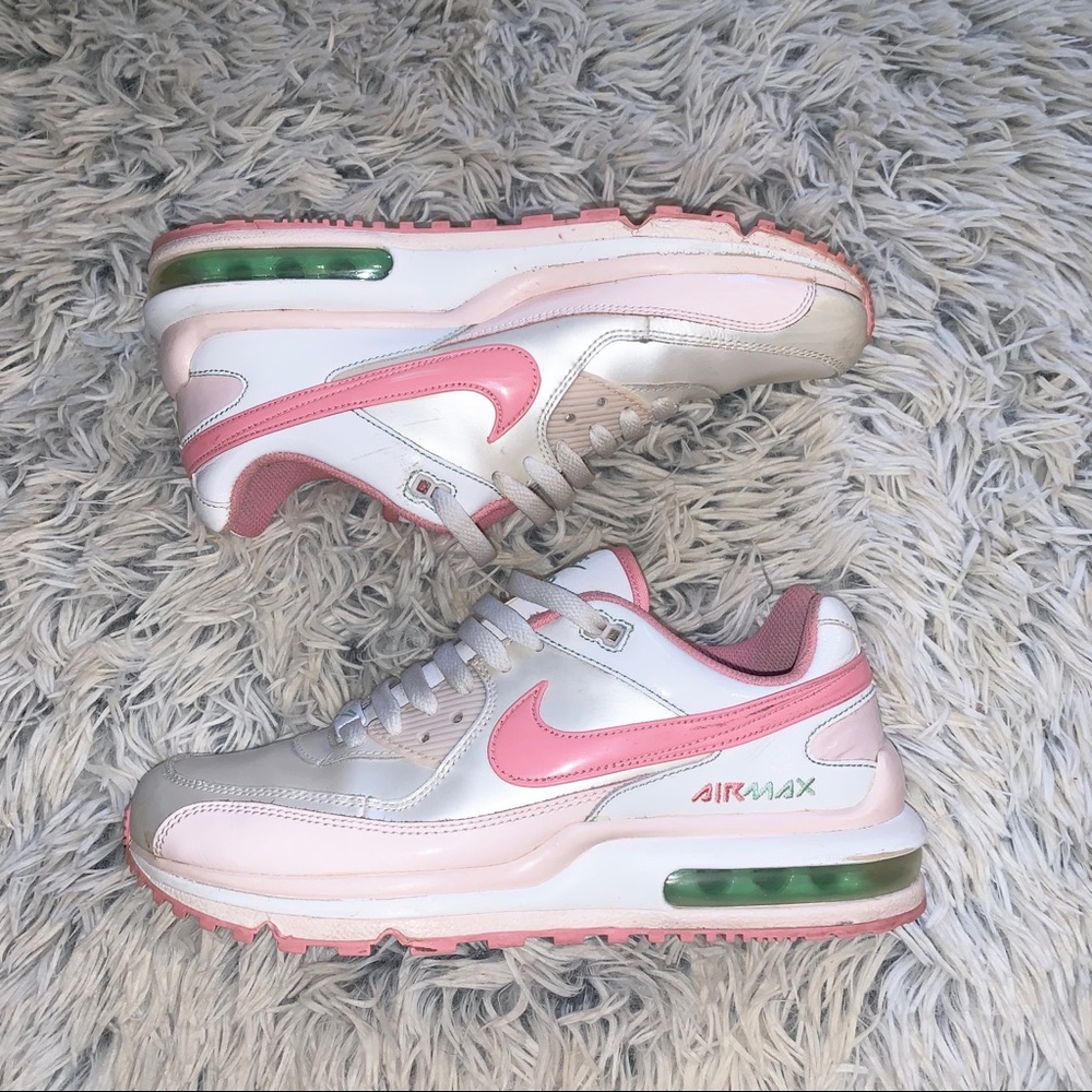 Nike Air Max (pink, green & white)